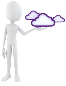 The forecast is 'a little cloudy, but getting more cloudy.'