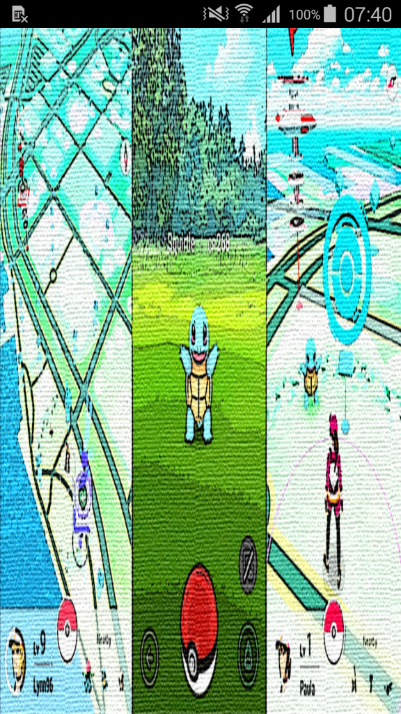 Figure 2 Screen locked by Pokemon Go Ultimate