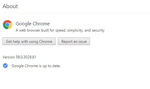 The latest Chrome of Windows 10 64-bit is: 58.0.3029.81 which was released today.
