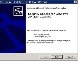 Microsoft Releases a Windows Security Update for All versions of Windows - Even Windows XP!