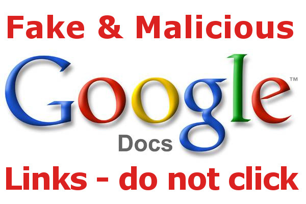 Faked Shared Google Docs Emails: The Official Google Response