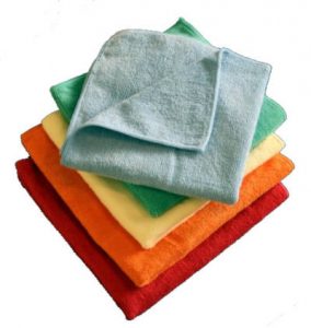 Microfiber cloths are great cleaning cloths!